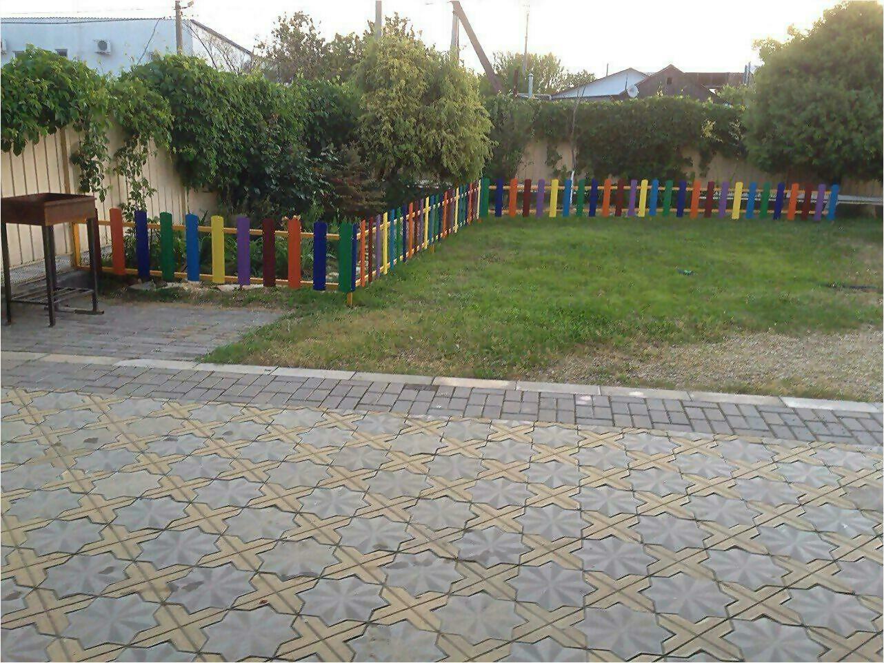 забор из штакетника 9м фото2 в Новомосковске