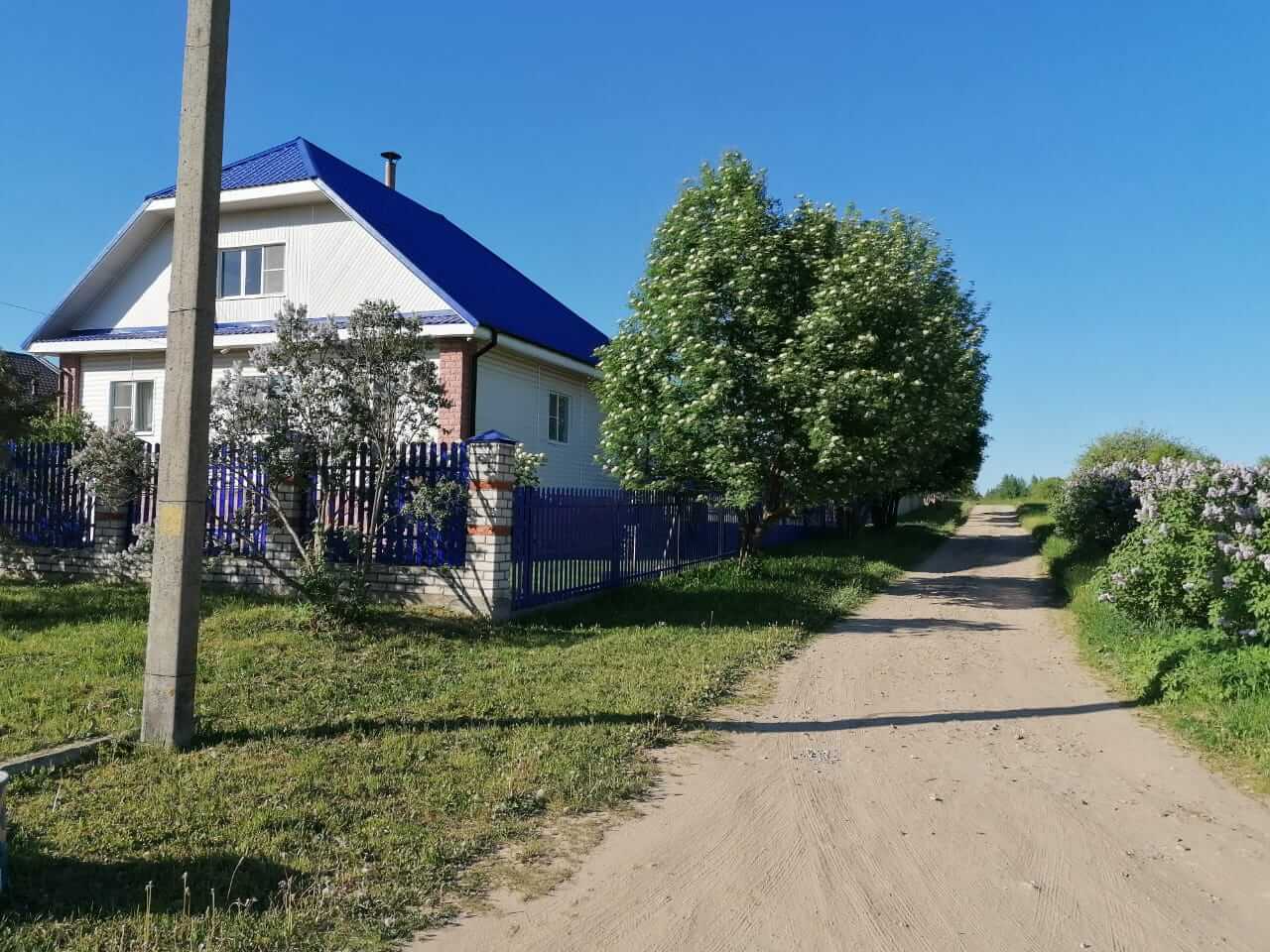 забор из штакетника Синий Ультрамарин фото3 в Новомосковске