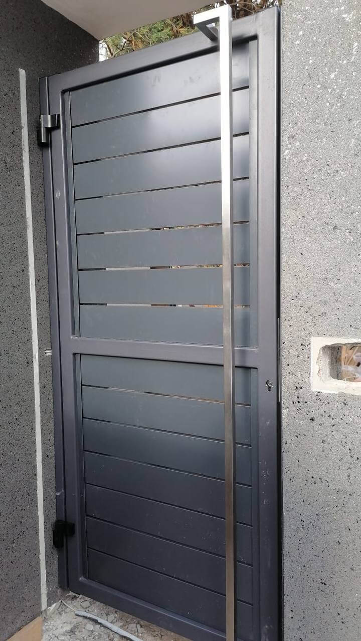 Забор-ранчо из металлопланкена 36м RAL7024 Серый Графит фото 5 в Новомосковске