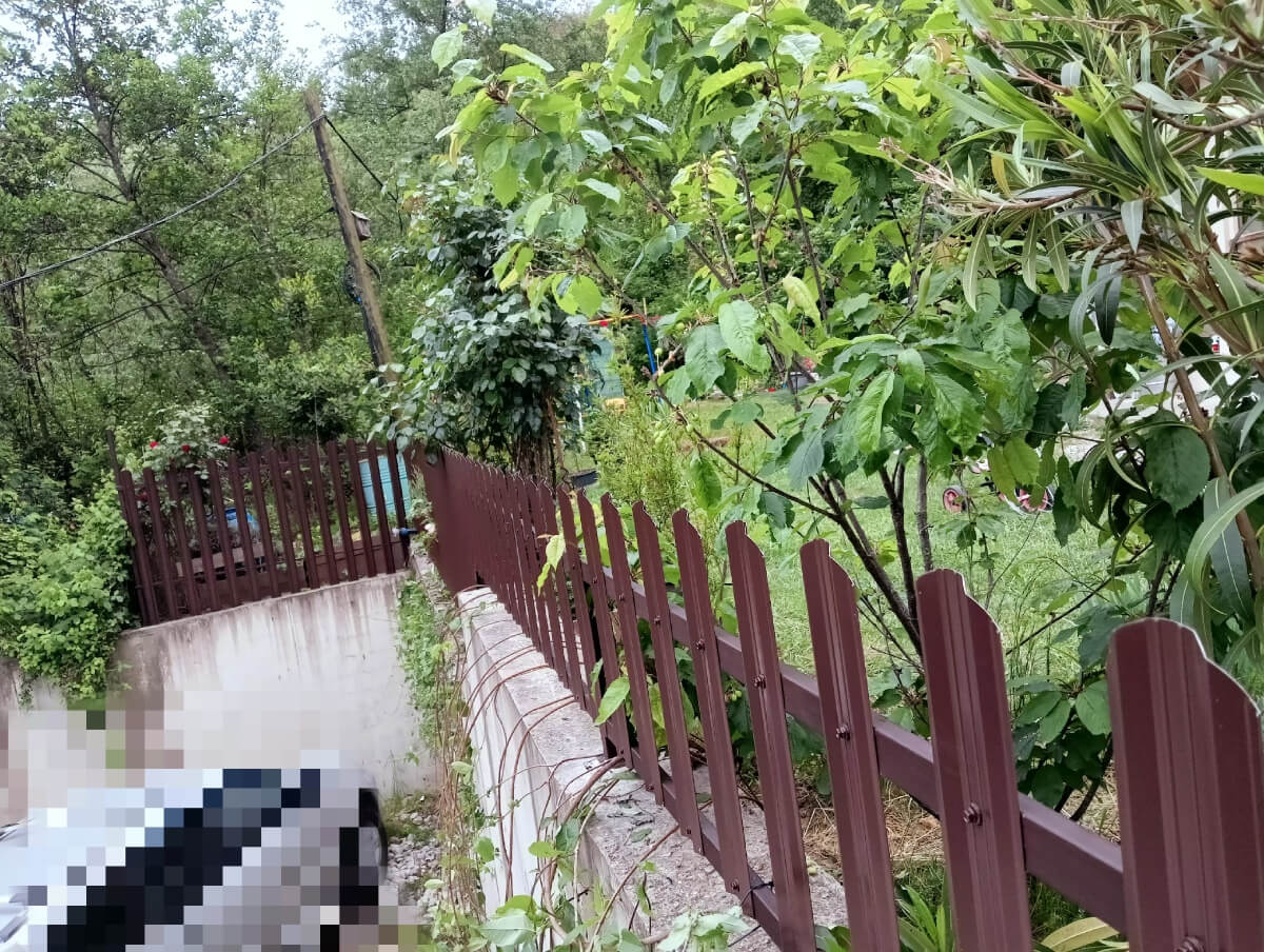 Забор из евроштакетника 18м RAL8017/8017 Шоколад двусторонний фото 1 в Новомосковске