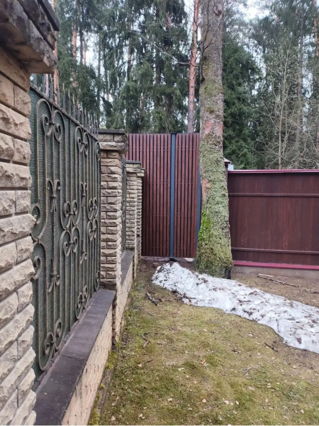 Забор из декоративных реек 7м Темный Дуб 3D Принтек фото 1 в Новомосковске